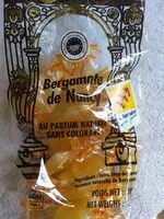 Mängden socker i Bergamotes de Nancy