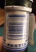 Mängden socker i Pastis