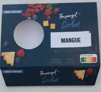 Mängden socker i Sorbet artisan mangue