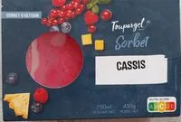 Mängden socker i Sorbet au cassis