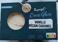 Mängden socker i Crème glacée vanille pécan caramel