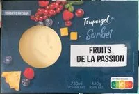 Mängden socker i Fruit de la passion sorbet