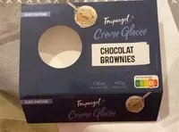 Mängden socker i crème glacée chocolat brownies