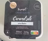 Mängden socker i Crème glacée caramel beurre salé
