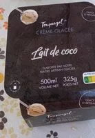 Mängden socker i Crème glacée lait de coco
