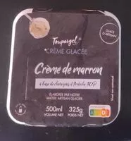 Mängden socker i Crème glacée à la crème de marron