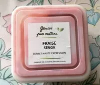 Mängden socker i Sorbet Fraise Senga