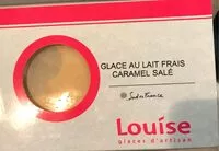 Mängden socker i Glace glace au lait frais au caramel salé