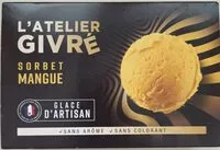 Mängden socker i Sorbet Mangue