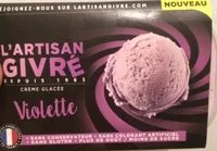 Mängden socker i Creme glacée violette