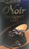 Mängden socker i Noir Croquant Café