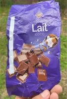 Mängden socker i Chocolat lait coco