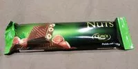 Mängden socker i Nuts