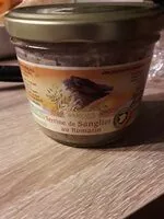 Mängden socker i Terrine de sanglier au romarin