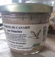 Mängden socker i Terrine de canard aux pistaches