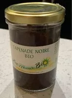 Mängden socker i Tapenade Noire Bio