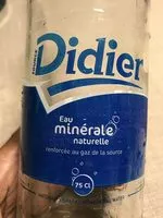 Mängden socker i Eau Minérale Gazeuse De Didier
