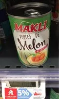Mängden socker i 1 / 2 Perles De Melon Sirop