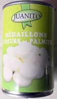 Mängden socker i Médaillons de coeurs de palmier
