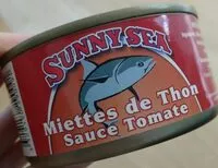 Mängden socker i Miettes de thon sauce tomate