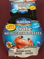 Mängden socker i Morceaux & Pattes de Crabe Nautilus