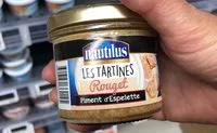 Mängden socker i Les tartines rouget - piment d'Espelette