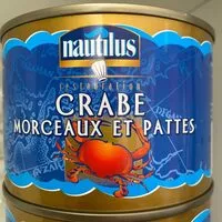 Mängden socker i Crabe morceaux et pattes