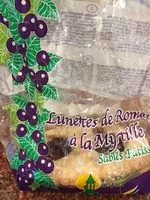 Mängden socker i Les lunettes de romans myrtille francaise