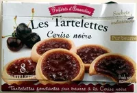 Mängden socker i Les Tartelettes Cerise noire