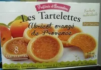 Mängden socker i Les Tartelettes Abricot orangé de Provence