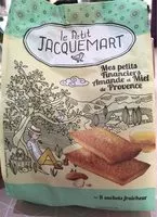 Mängden socker i Financiers amande et miel de Provence