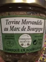 Mängden socker i Terrine Morvandelle au marc de Bourgogne