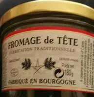 Mängden socker i Fromage de tête