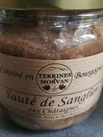 Mängden socker i Sauté de sanglier aux châtaignes