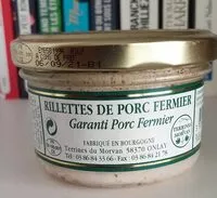Mängden socker i Rillettes de porc fermiee