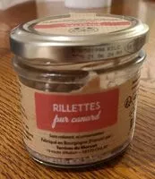 Mängden socker i Rillettes pur canard