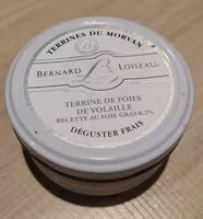 Mängden socker i Terrine de foies de volaille