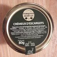 Mängden socker i Crémeux d'escargots