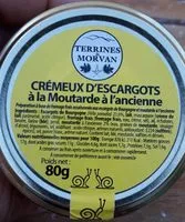 Mängden socker i Crémeux d'escargot à la moutarde à l ancienne