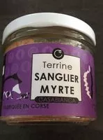 Mängden socker i Terrine Sanglier Myrte