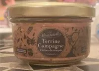 Mängden socker i Terrine Campagne