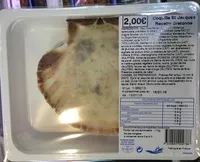 Mängden socker i Coquille St Jacques recette Bretonne