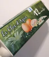 Mängden socker i Œufs de poules élevées en plein air