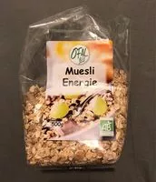 Mängden socker i Muesli Energie