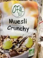 Mängden socker i Muesli Crunchy