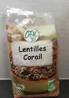 Mängden socker i Lentilles corail