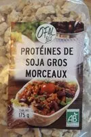 Mängden socker i Protéines de soja gros morceaux