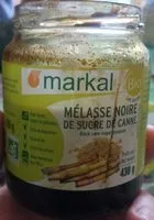 Mängden socker i Mélasse noire de sucre de canne