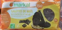Mängden socker i Galettes de Maïs au Chocolat Noir