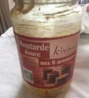 Mängden socker i Moutarde douce aux 8 aromates